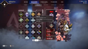 Apex Main Wraith 28K De Kills Com 7 Heranças E 410 Lendarios - Apex Legends