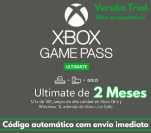 Xbox Game Pass 2 Meses Ativado Na Sua Conta - Gift Cards