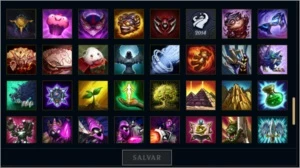 Conta Lol Platina 5, 133 skins, muitos icones S4 - League of Legends