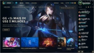 Conta Lol Platina 5, 133 skins, muitos icones S4 - League of Legends