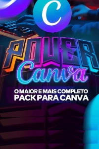 Power Canva - Pack arte social media