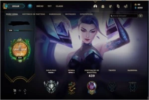 Conta League of legends LOL