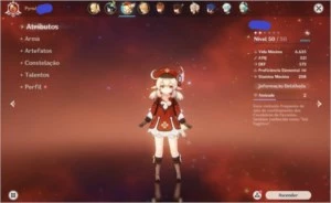 Conta Genshin Impact 5 ESTRELAS E RESINAS
