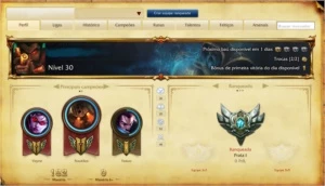 Conta Prata 1,74 Champs,16 Skins - League of Legends LOL