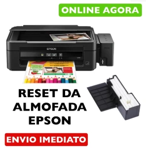Reset de impressora Epson modelos L110 L210 L350 L355 L375 - Others