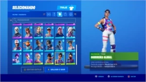 Conta fortnite ikonic, minty, salve o mundo 130 e muito mais