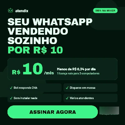 Automação de  [conteúdo removido] App 100% online por apenas R$ 10,00! mês - Outros