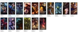 ELOSTAR: CONTA PLATINA 4 - 66 CAMPEÕES E 16 SKINS - League of Legends LOL