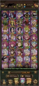 Conta Nanatsu Grand Cross - Outros