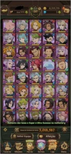 Conta Nanatsu Grand Cross - Outros