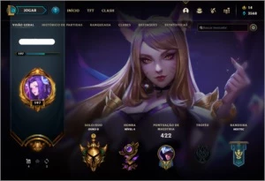Conta ouro II 350+ skins - League of Legends LOL