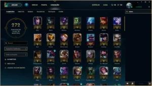 conta league of legends LOL