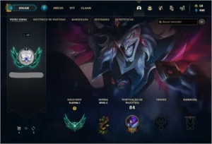 Conta Platina 1 44 Pdl 65 Jogos - League of Legends LOL