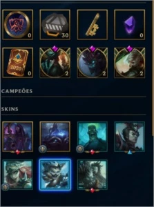 conta lol - League of Legends