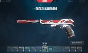 Conta Valorant sem ranque - Skins + 1850 Valorants Points