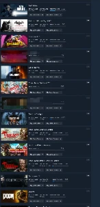 Conta Steam com 40 Jogos oficiais