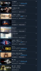 Conta Steam com 40 Jogos oficiais