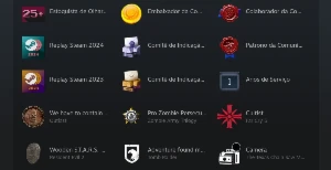 Conta Steam com 34 Jogos oficiais