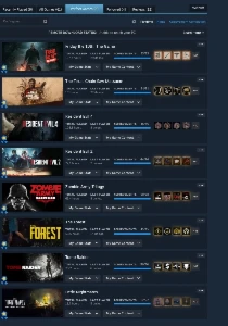 Conta Steam com 40 Jogos oficiais