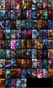cc lol, todos os champs 86 skins 100 reais negociavel gold V - League of Legends