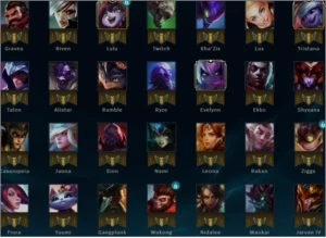 CONTA DIAMANTE 2 78 SKINS - League of Legends LOL