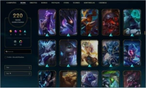 conta de lol - League of Legends