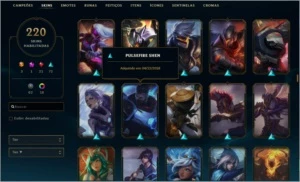 conta de lol - League of Legends