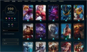 conta de lol - League of Legends