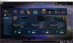 CONTA SMITE - ARCONTE + 5.812 GEMAS - League of Legends LOL