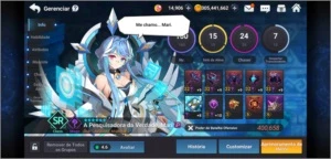 Conta Grand chase Mobile 1600,00 poder - Others