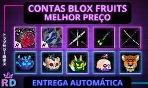 Conta De Blox Fruti - Roblox