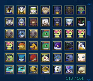 Conta com omm e sussano u ladmo end game - Digimon Masters Online