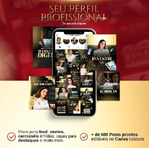 Pack Postes Profissionais Canva - Others