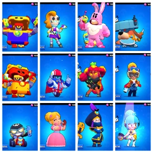 Conta Brawl Stars com 25 skins 