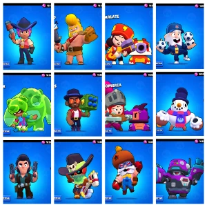 Conta Brawl Stars com 25 skins 