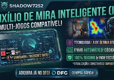 Software AI Aim Assist VIP ⚡ Compatível com Diversos Jogos - Inteligência Artificial