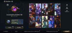 Conta wild wift com banner de grão mestre e passes comprados - League of Legends: Wild Rift LOL WR