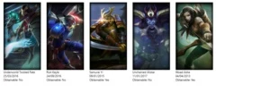 CONTAS PRATA IV - 47 CHAMPS - 5 SKINS - 3K IP - League of Legends LOL