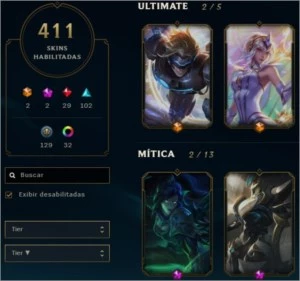Conta League of Legends LOL