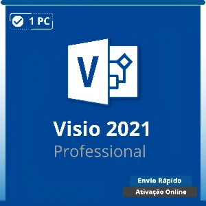 Visio 2021 Professional Original - Vitalício NF
