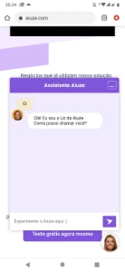 Aizue inteligência artificial - Serviços Digitais