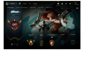 Conta Gold 4 MMR positivo - League of Legends LOL