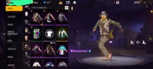 Conta Free Fire Com Aventureiro