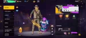 Conta Free Fire Com Aventureiro