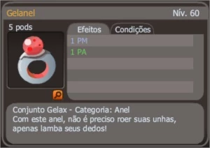 GELANEL +1PA/+1PM (SPIRITIA) - Dofus