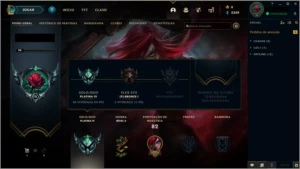 Conta SMURF 75% WINRATE PLAT 4 - League of Legends LOL