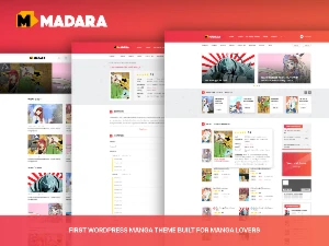 Tema Site De Mangas Ganhe Em Dolar Madara + Child Wordpress