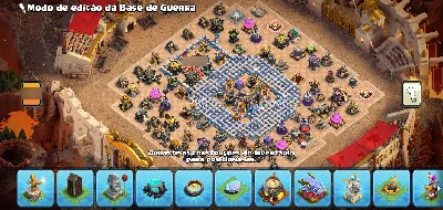 Centro de Vila 18 (Principais Defesas Full) - Clash of Clans