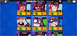CONTA BRAWL STARS 16K