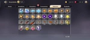 Conta Seven Knights Re. Conta End, Full lendários. - Outros